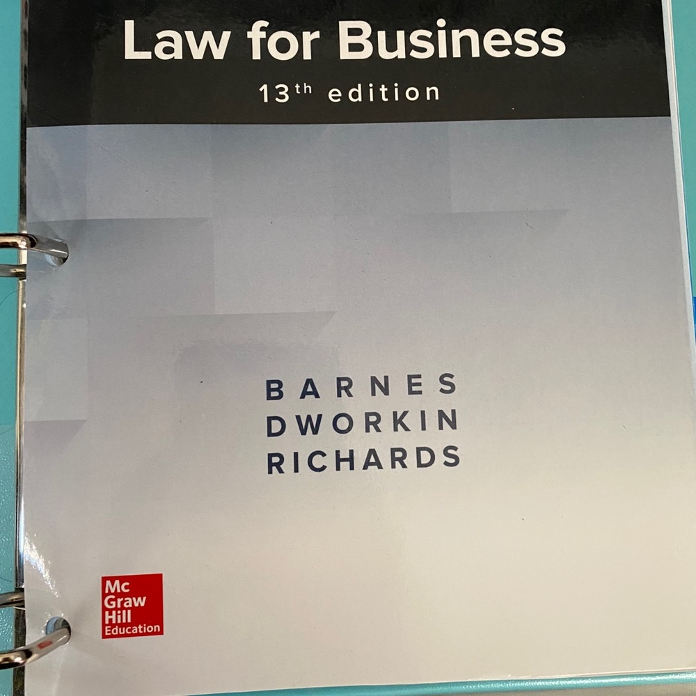 Law for business
